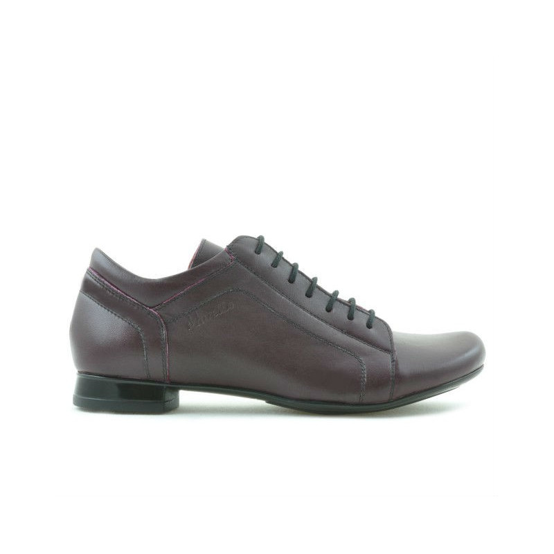 Damskie buty casualowe 645 bordowe