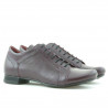 Damskie buty casualowe 645 bordowe