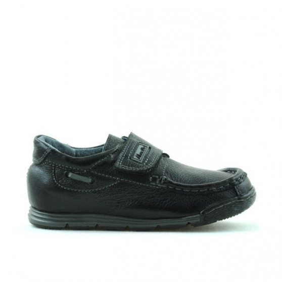 Czarne buty dla małych dzieci 01c