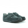 Buty dla małych dzieci 01c szary welur