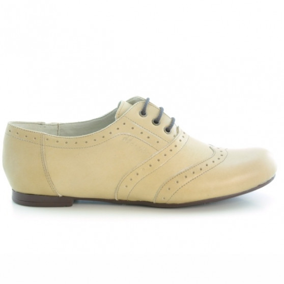 Damskie buty casual 186 piasek
