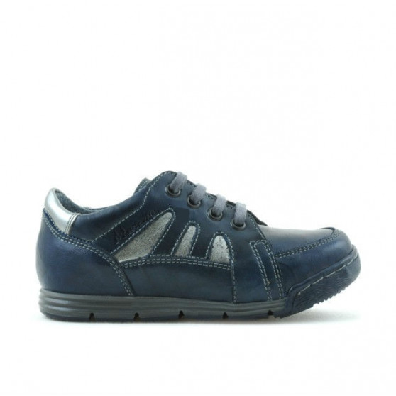 Buty dziecięce małe 04c indygo+szary