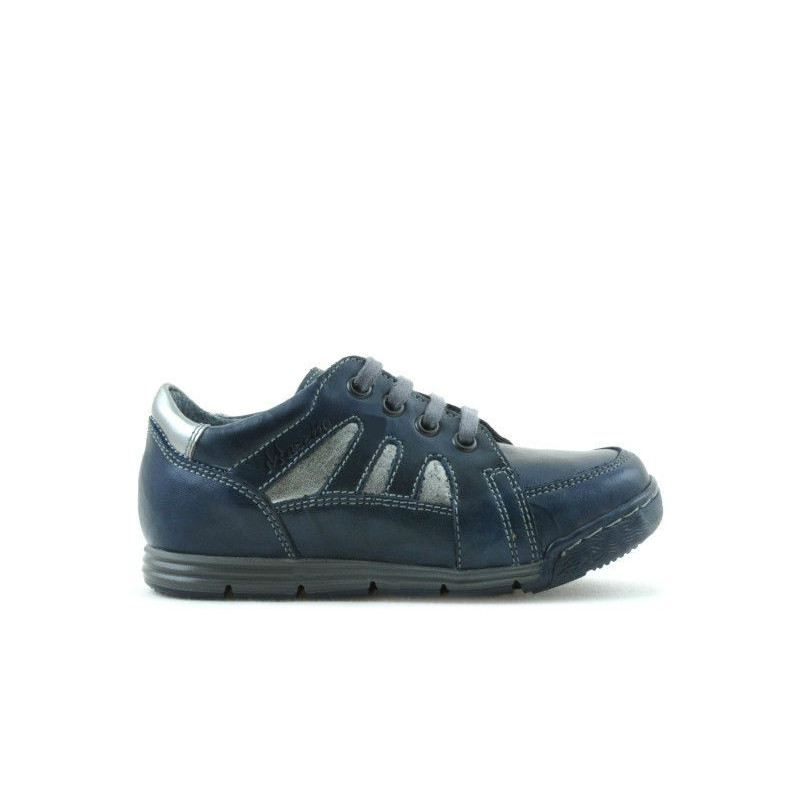 Buty dziecięce małe 04c indygo+szary