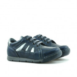 Buty dziecięce małe 04c indygo+szary