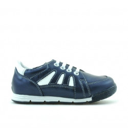 Dziecięce buty 04c indygo+białe