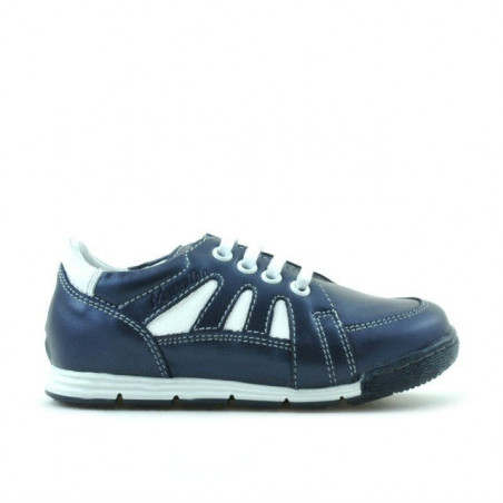Dziecięce buty 04c indygo+białe