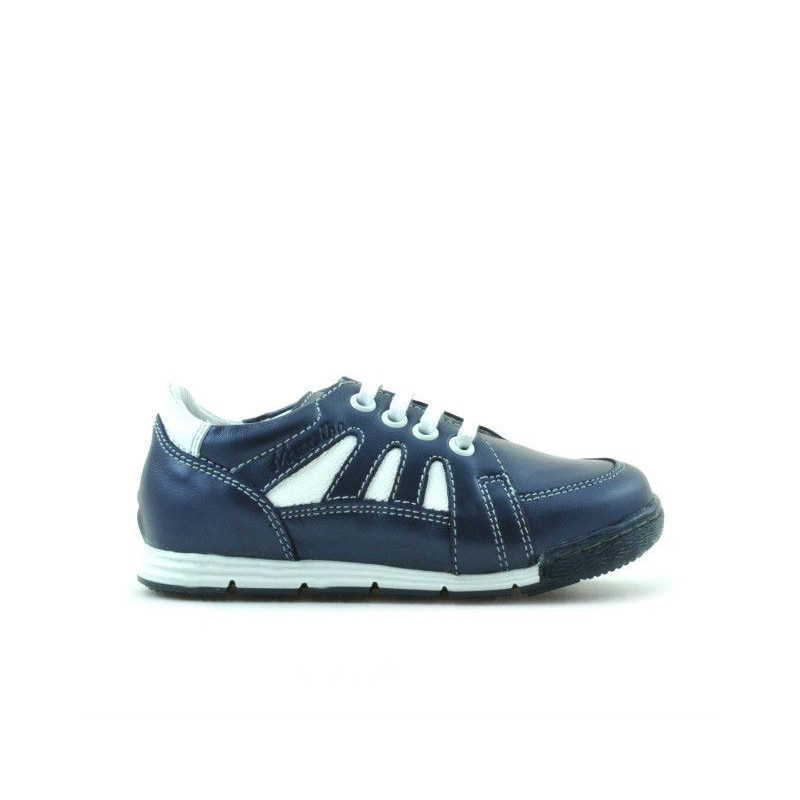 Dziecięce buty 04c indygo+białe