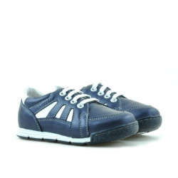 Dziecięce buty 04c indygo+białe