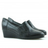 Buty casual damskie (model szeroki) 157xxl czarne