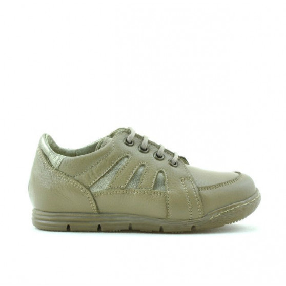 Buty dla małych dzieci 04c piaskowe kombinowane