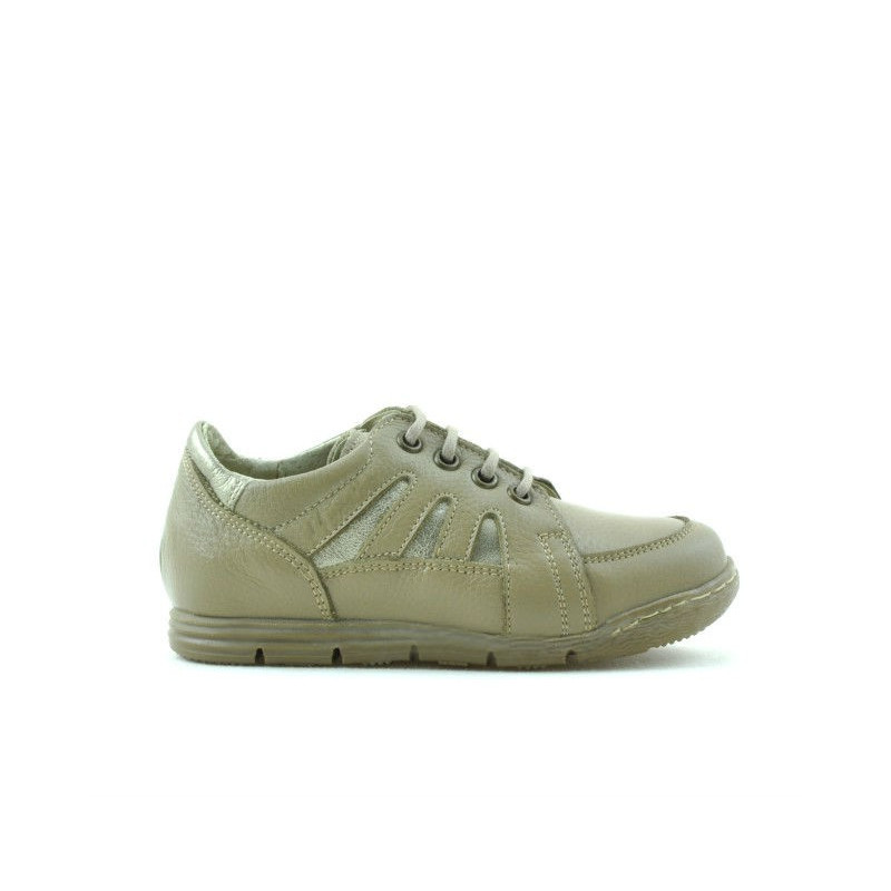 Buty dla małych dzieci 04c piaskowe kombinowane