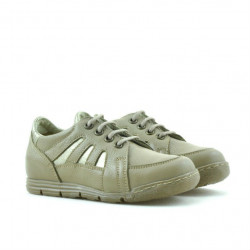 Buty dla małych dzieci 04c piaskowe kombinowane