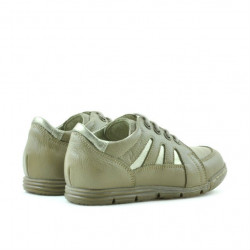 Buty dla małych dzieci 04c piaskowe kombinowane