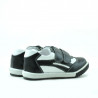 Buty dziecięce małe 16c czarne+białe