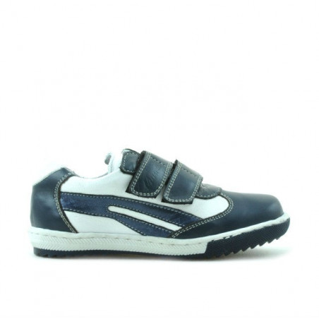 Małe buty dziecięce 16c indigo+biały