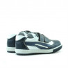 Małe buty dziecięce 16c indigo+biały