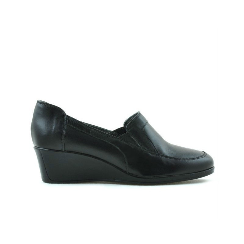 Buty casual damskie (model szeroki) 157xxl czarne