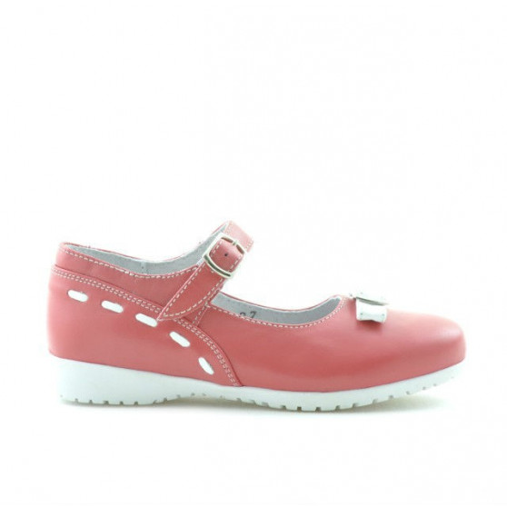 Buty dziecięce małe 12c koralowy czerwony+biały