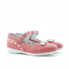 Buty dziecięce małe 12c koralowy czerwony+biały