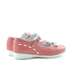 Buty dziecięce małe 12c koralowy czerwony+biały