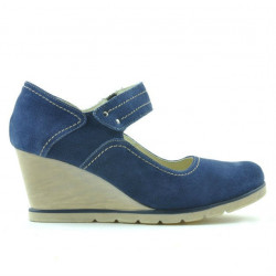 Damskie buty casual 199 indigo welur
