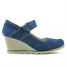 Damskie buty casual 199 indigo welur
