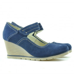 Damskie buty casual 199 indigo welur