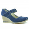 Damskie buty casual 199 indigo welur