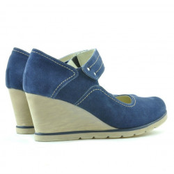 Damskie buty casual 199 indigo welur