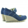 Damskie buty casual 199 indigo welur