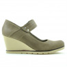Damskie buty casual 199 cappuccino
