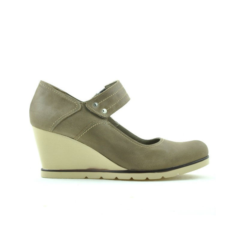 Damskie buty casual 199 cappuccino