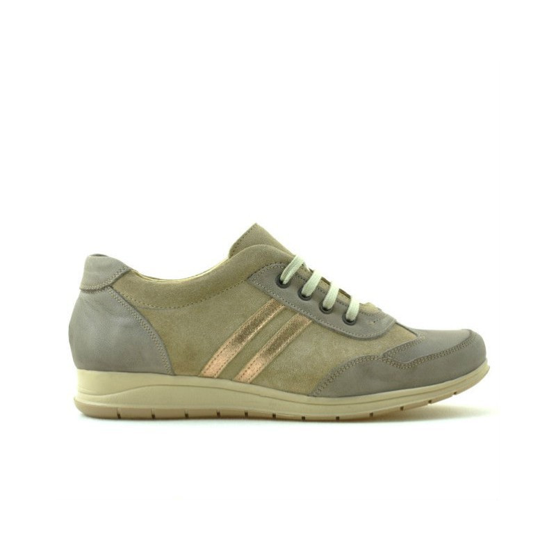 Damskie buty sportowe 641 piasek kombinowany