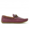 Mokasyny męskie 863 bordo