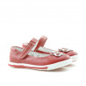 Buty dziecięce 06c czerwone+białe