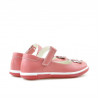 Buty dla małych dzieci 06c koralowy czerwony + biały