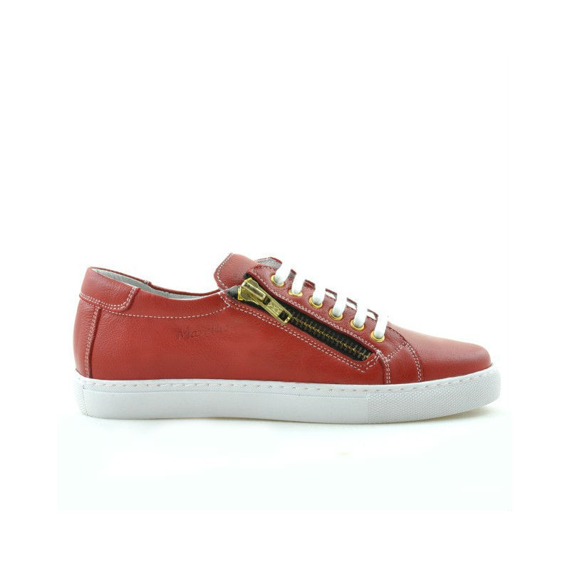 Damskie buty sportowe 655 czerwone