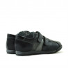 Buty dziecięce małe 02c czarne + szare