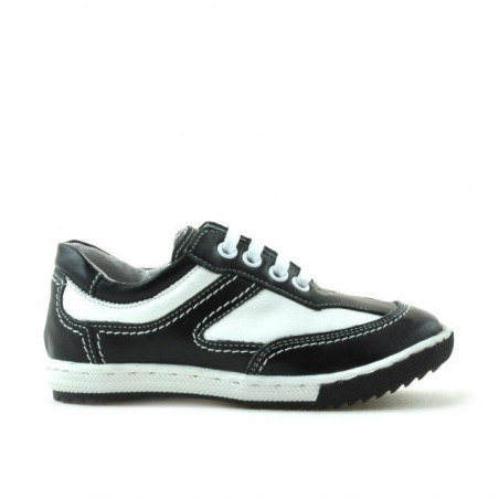 Buty dziecięce małe 15c czarno-białe