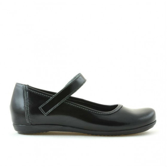 Buty dziecięce 151 czarny lakier