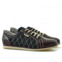 Damskie buty sportowe 648 bordo+indygo