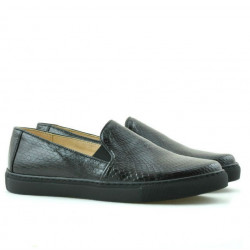 Damskie buty sportowe 658 croco bordo