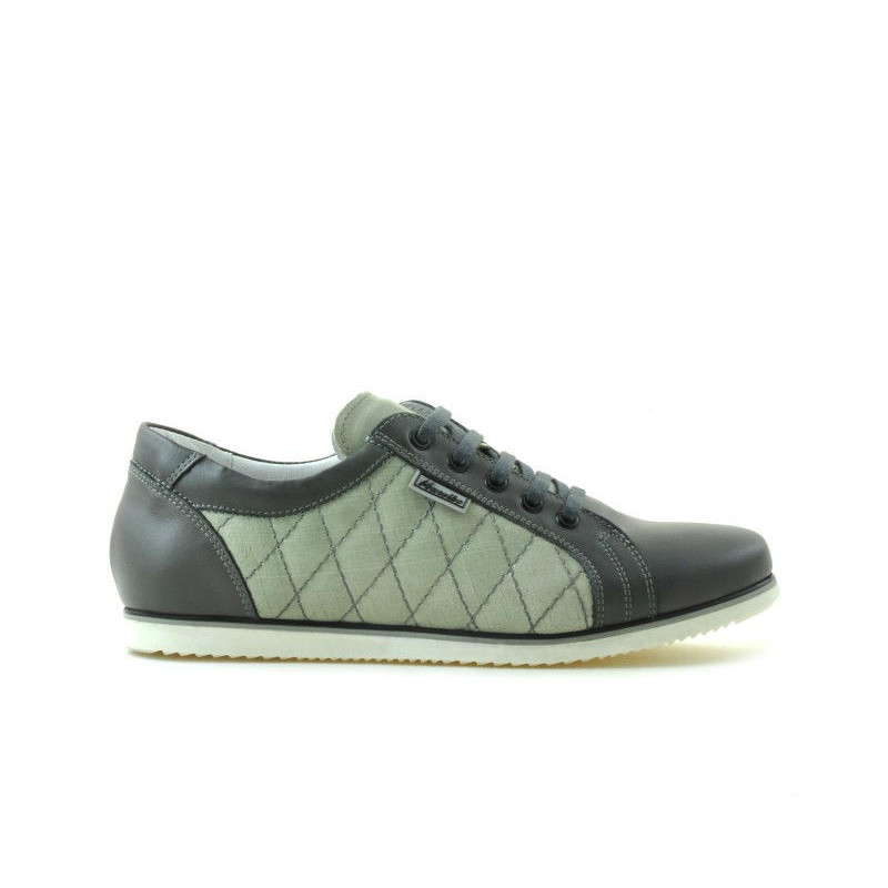 Damskie buty sportowe 648 szaro-kombinowane