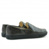Buty sportowe damskie 658 croco kawa