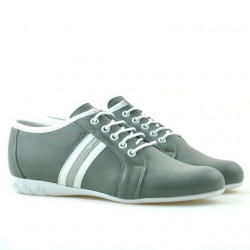Damskie buty sportowe 187 szary+biały