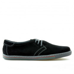 Damskie buty sportowe 623 czarny welur