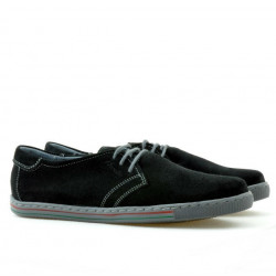 Damskie buty sportowe 623 czarny welur