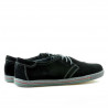 Damskie buty sportowe 623 czarny welur