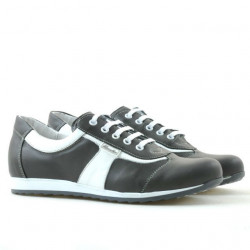 Damskie buty sportowe 191 szary+białe
