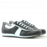 Damskie buty sportowe 191 szary+białe